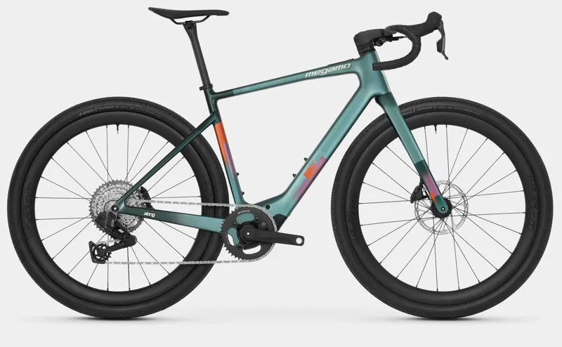 Megamo Along 03 CW Avinox E.Gravel Bike  - Satin Pop Green