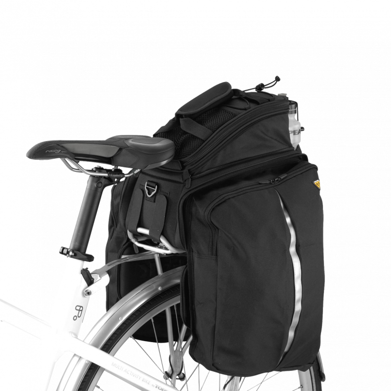 Topeak Trunk Bag DXP with Straps Rack Top Pannier Bag - Black-4