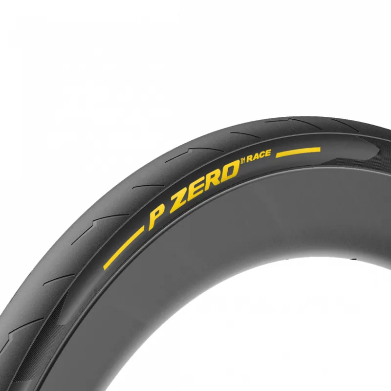 Pirelli P Zero Race Road Bike Tyres - Yellow/ Black