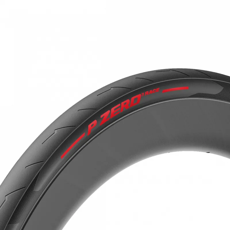 Pireeli P Zero Race SmartEVO/ TechBELT Road Bike Tyre - Red/ Black