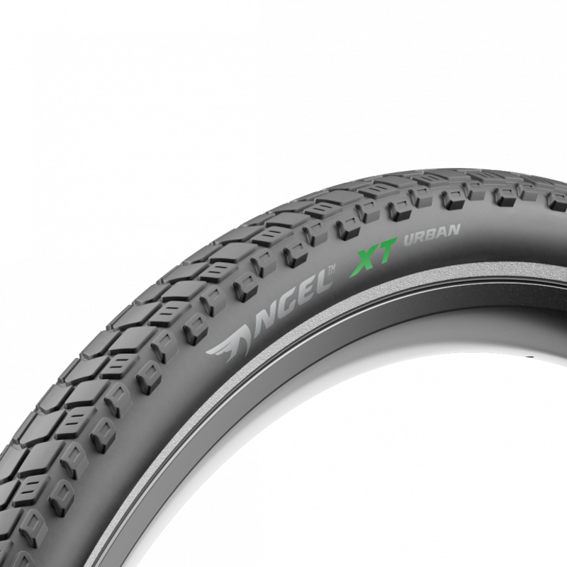 Pirelli Angel XT Urban Hybrid Bike Tyres - Black/ Reflective-1