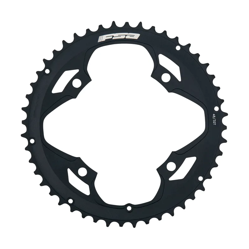 FSA Pro Road Outer Chainrings 2x11 - Black