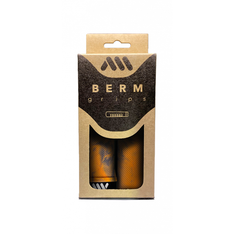 All Mountain Style Berm Grips - Orange-1