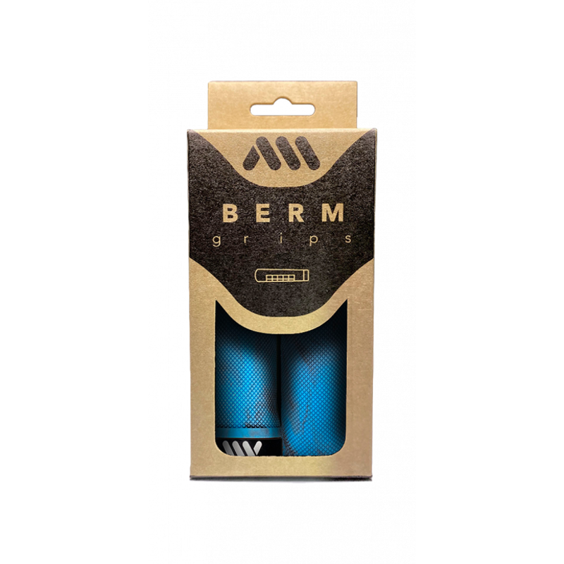 All Mountain Style Berm Grips - Blue-1