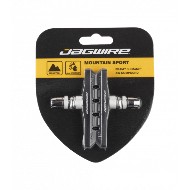 Jagwire Mountain Sport V Brake Pads - Black-1