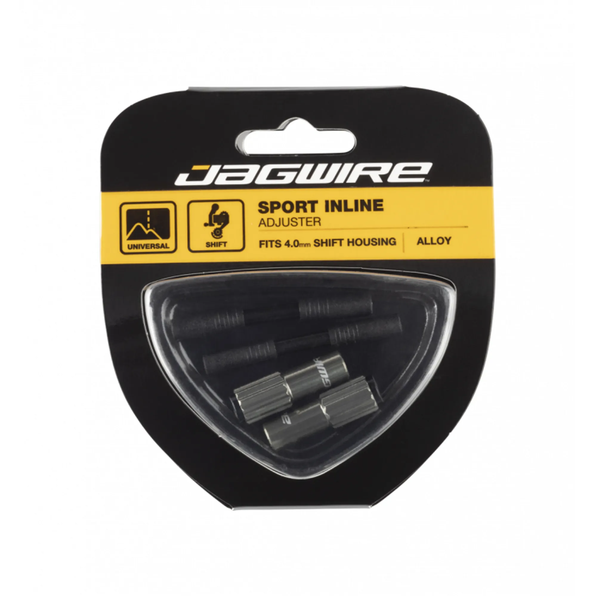 Jagwire Sport Inline Adjusters Black - Main Image