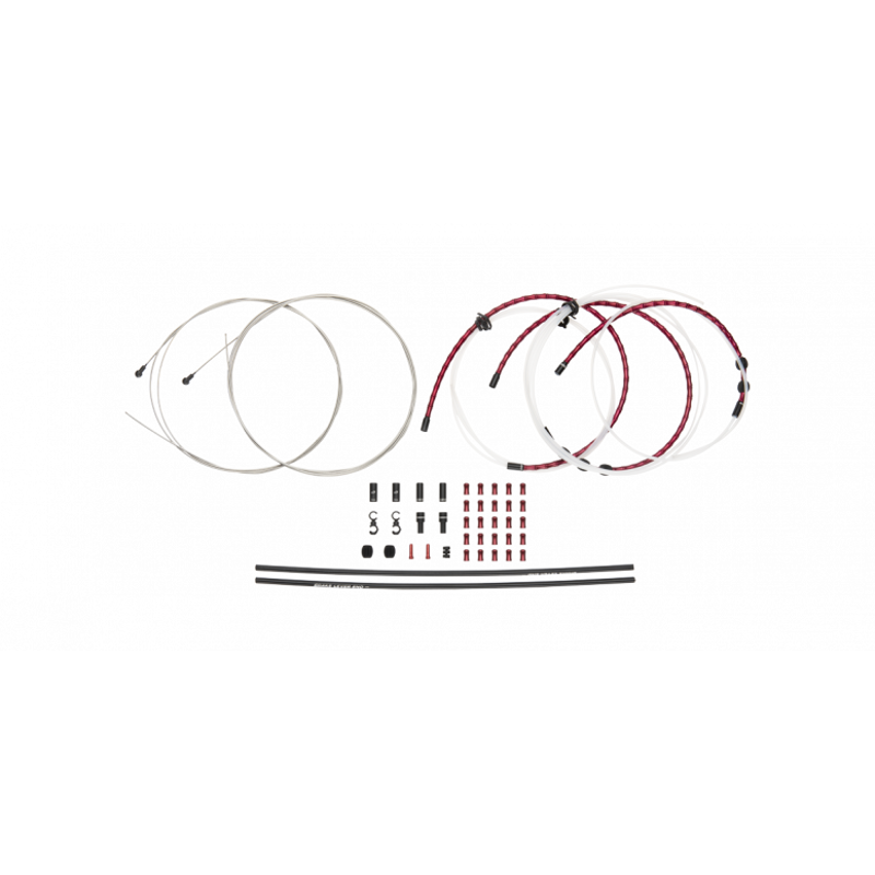 Jagwire Elite Link Road Brake Cable Kit - Red-1