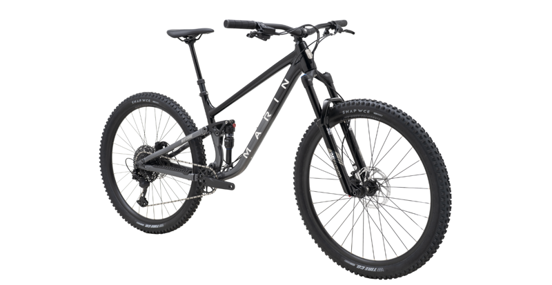 Marin Rift Zone 1 29 Full Suspension Mountain Bike - Black/ Grey-1