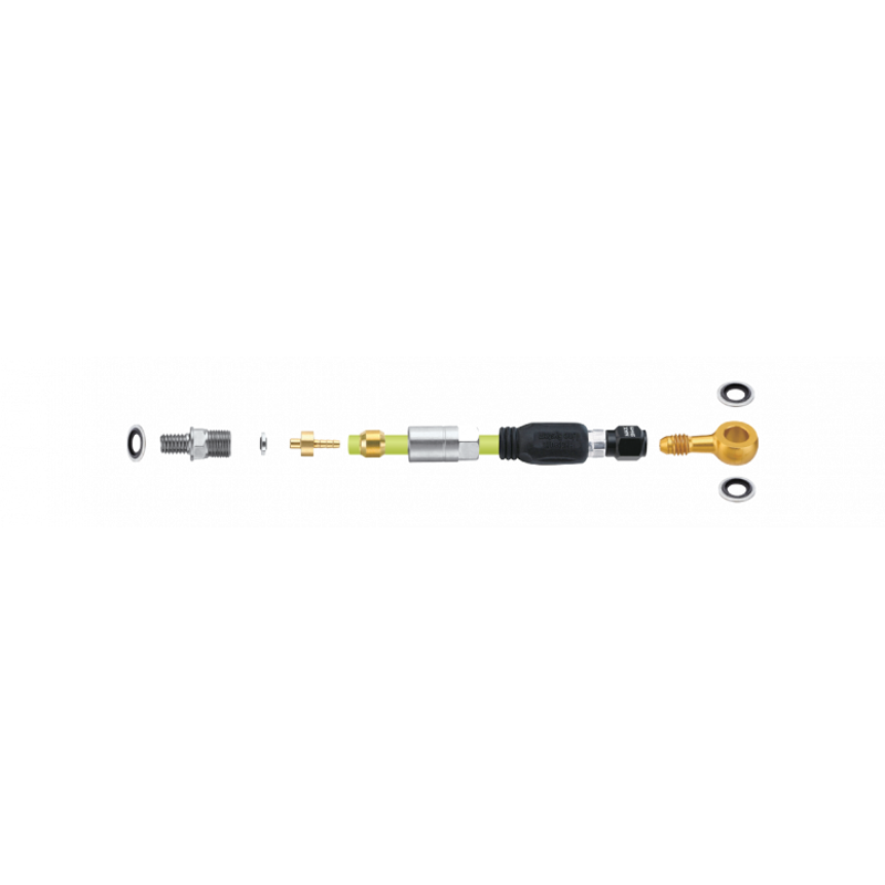 Jagwire Pro Quick-Fit Adapter - Hope Banjo - Black/ Gold-1