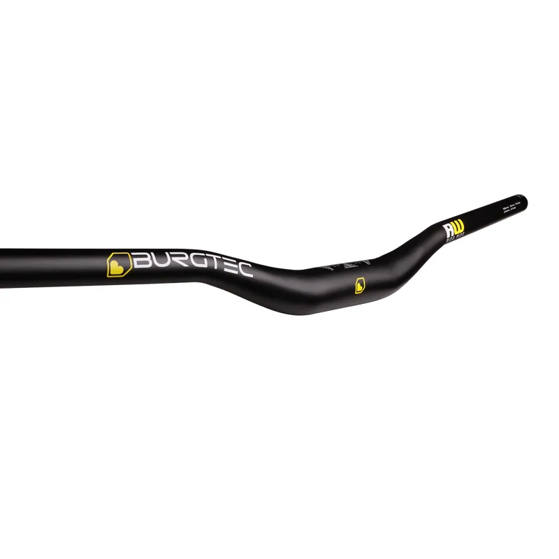 Burgtec Ride Wide Alloy Enduro 35mm Clamp Handlebars - Black-3