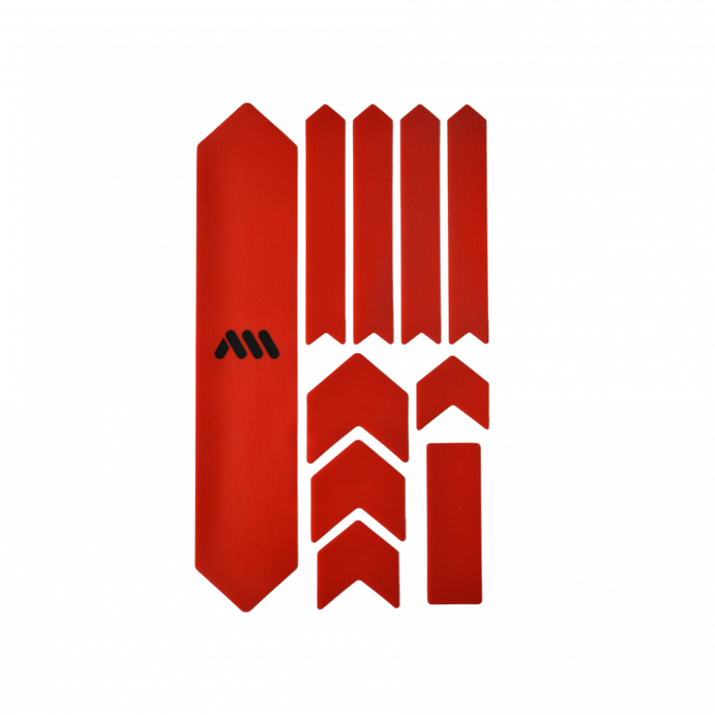 All Mountain Style Frame Guard Kit - Extra - Red-1