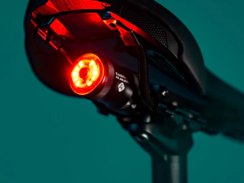 Lezyne Saddle Ai Alert 250 Rear LED Light - Black-2