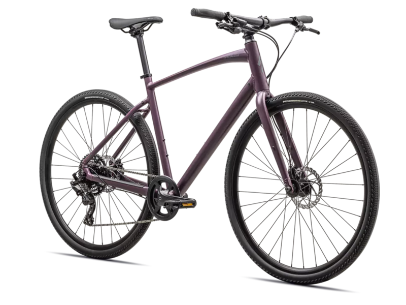 Specialized Sirrus X 2.0 Hybrid Bike - Satin Cast Lilac/ Ashen Grey Reflective-1