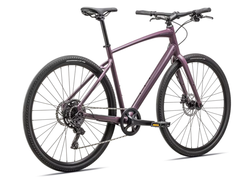 Specialized Sirrus X 2.0 Hybrid Bike - Satin Cast Lilac/ Ashen Grey Reflective-2