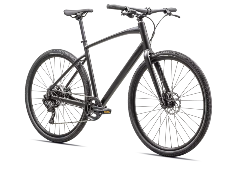 Specialized Sirrus X 3.0 Hybrid Bike - Satin Obsidian/ Smoke Reflective-1