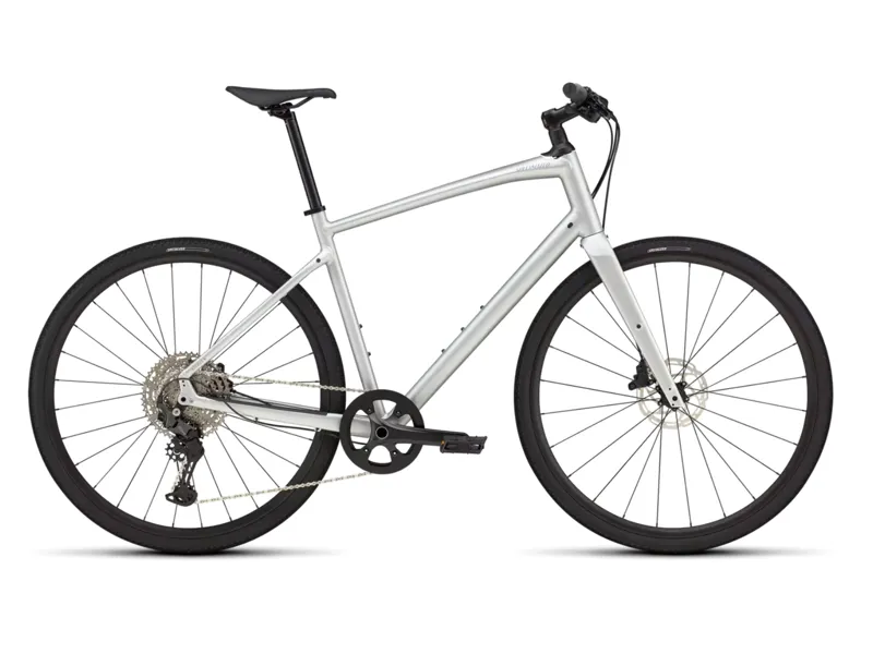 Specialized Sirrus X 4.0 Hybrid Bike - Satin Silver Dust/ Cool Grey