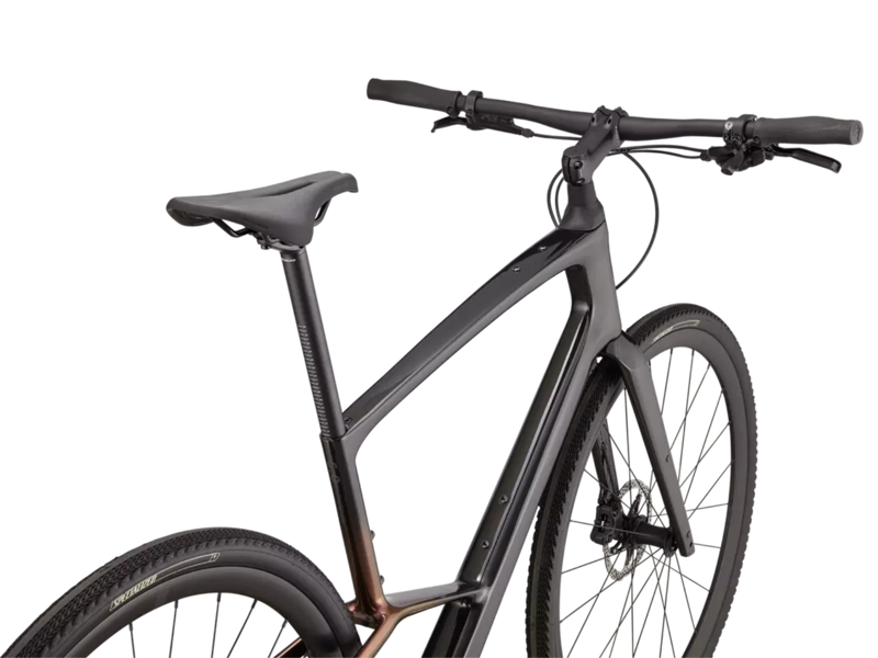 Specialized Sirrus X 5.0 Hybrid Bike - Gloss Carbon/ Red Pearl/ Black Frost Reflective-3