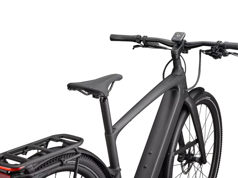 Specialized Vado SL 2 6.0 EQ Carbon Hybrid E.Bike - Satin Black Micro Speckle/ Obsidian Frost-3