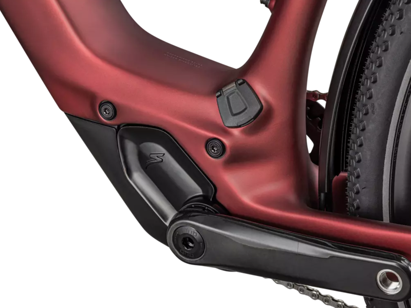 Specialized Turbo Vado SL 2 6.0 EQ Carbon Hybrid E.Bike - Satin Red Sky/ Red Onyx Frost-5