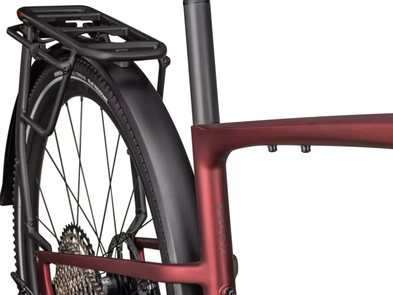 Specialized Turbo Vado SL 2 6.0 EQ Carbon Hybrid E.Bike - Satin Red Sky/ Red Onyx Frost-6