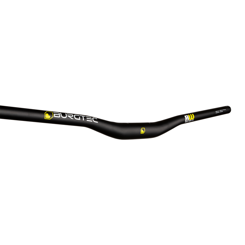 Burgtec Ride Wide DH Alloy Handlebars - Black-2