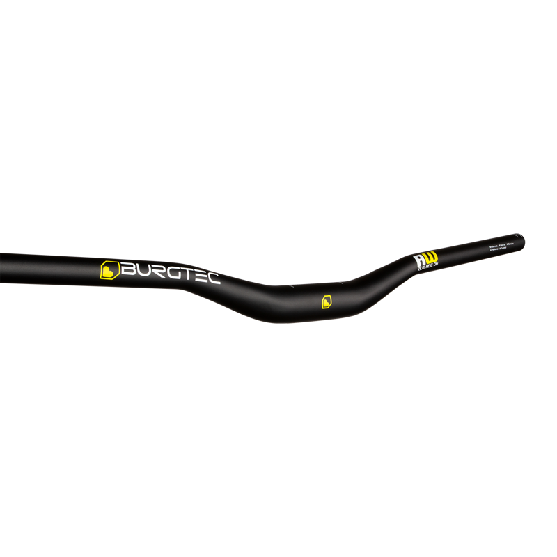 Burgtec Ride Wide DH Alloy Handlebars - Black-3