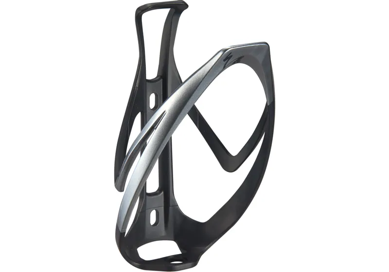 Specialized Rib Cage II Bottle Cage - Matt Black/Gloss Silver