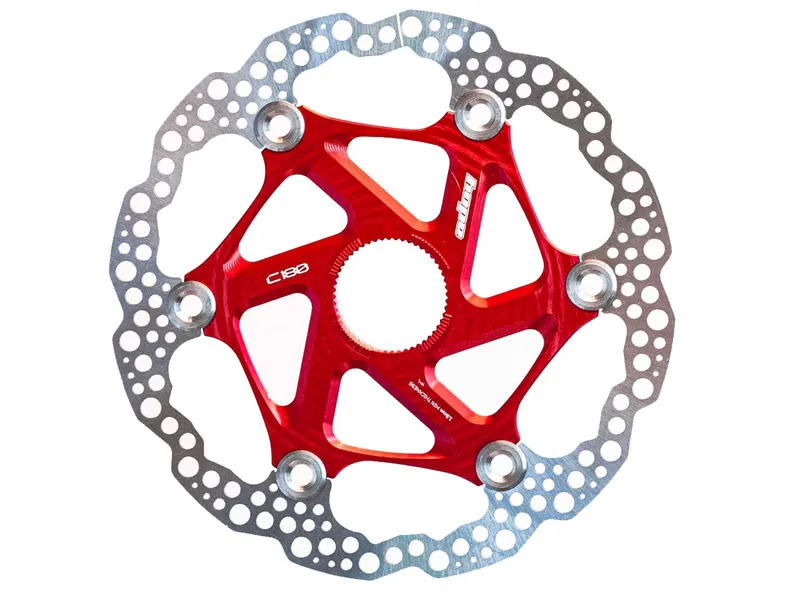 Hope Center Lock MTB Rotor - Red