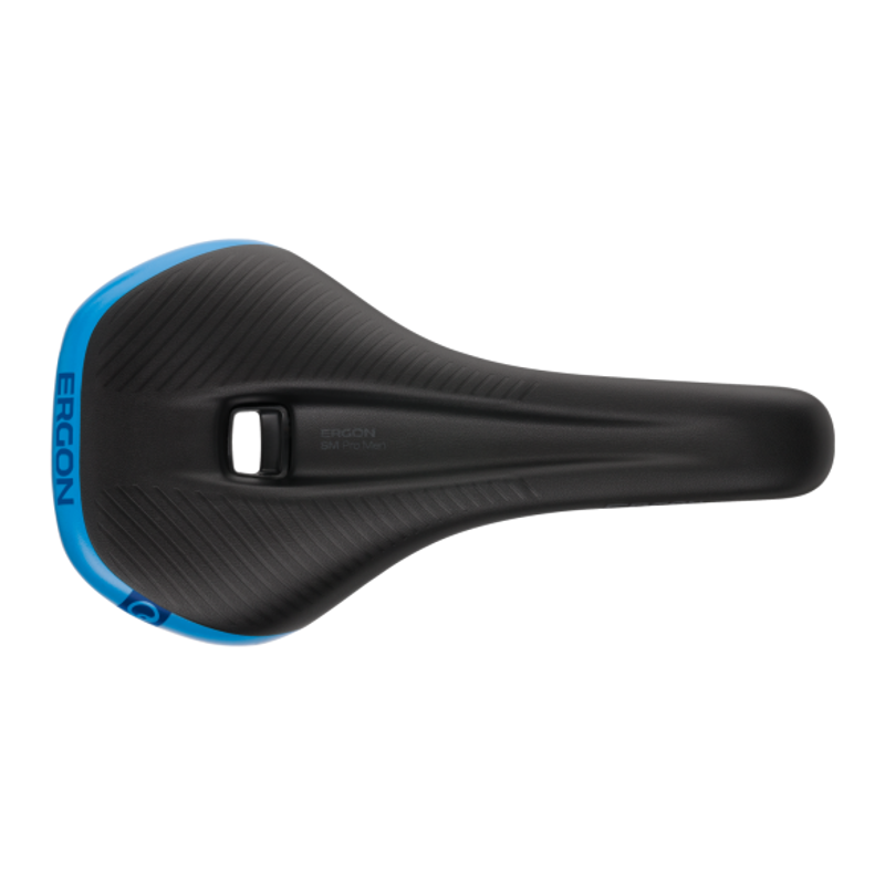 Ergon SM Pro Mens Saddle - Black/ Blue-1