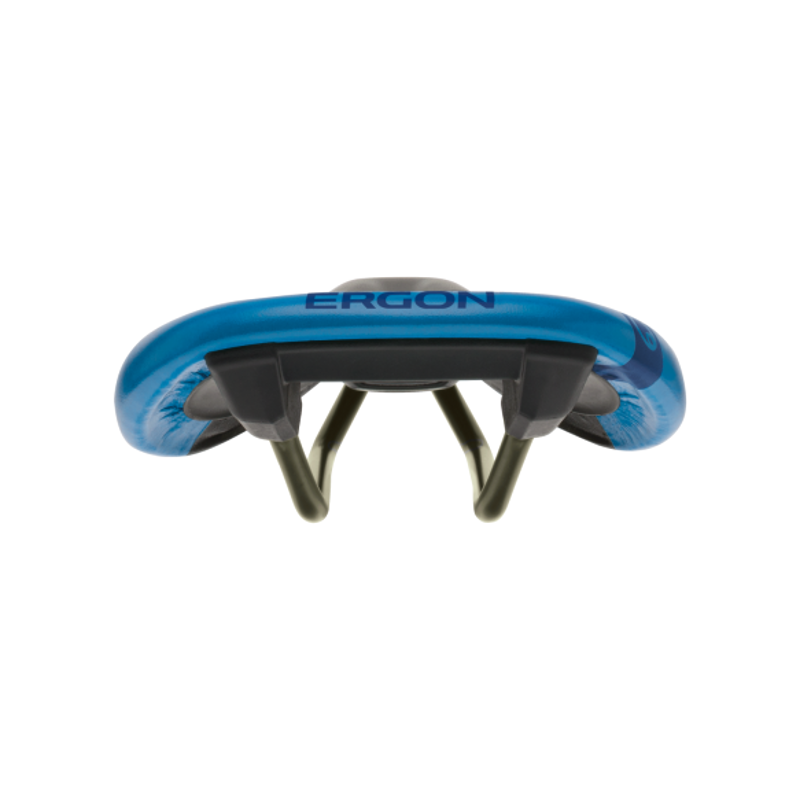 Ergon SM Pro Mens Saddle - Black/ Blue-3