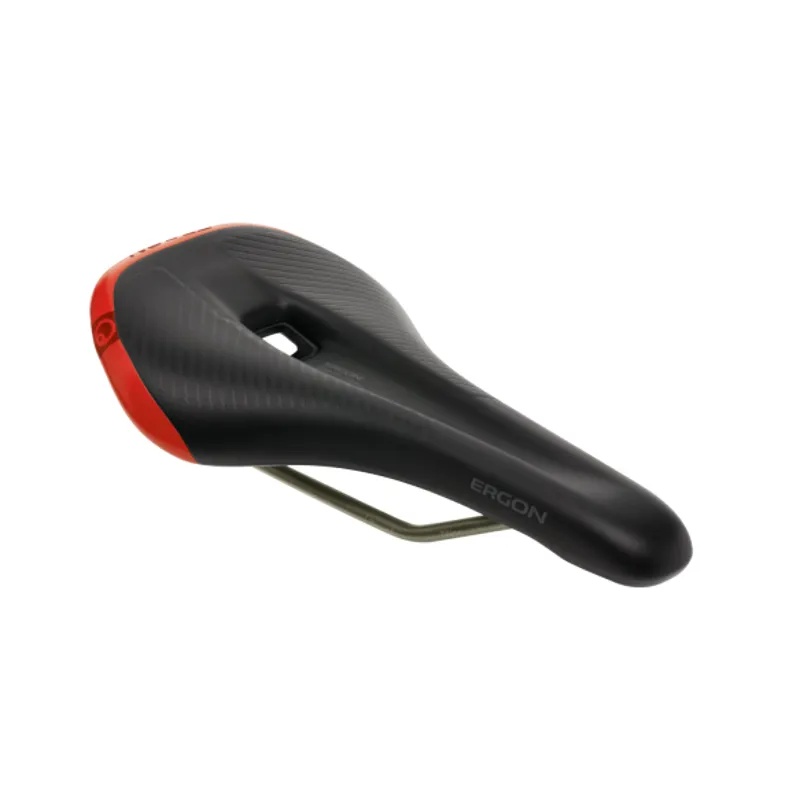 Ergon SM Pro Men Saddle - Black/ Red