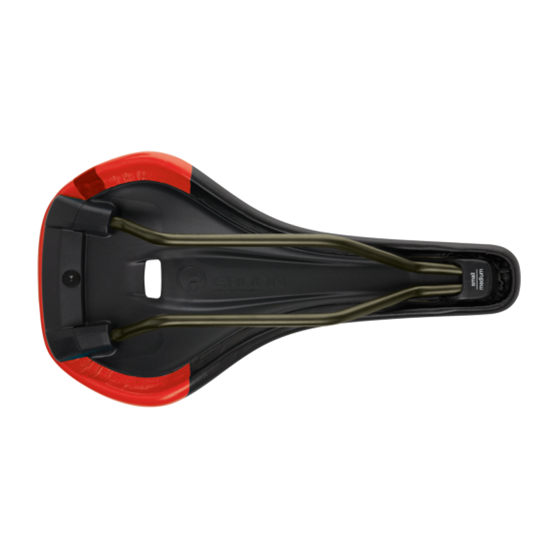 Ergon SM Pro Men Saddle - Black/ Red-4