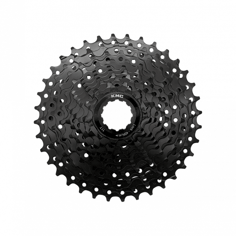KMC X10 HG 10 Speed Cassette - Black-1