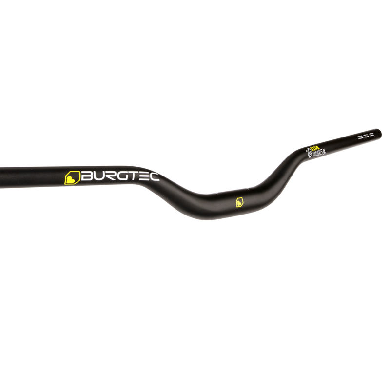 Burgtec Ride High Josh Bryceland Signiture Alloy Handlebars - Black-2