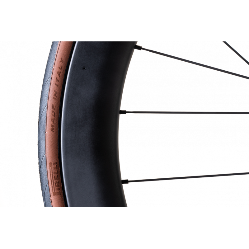 PIrelli P ZERO Race TLR RS Road Bike Tyres - Tan/ Black-4