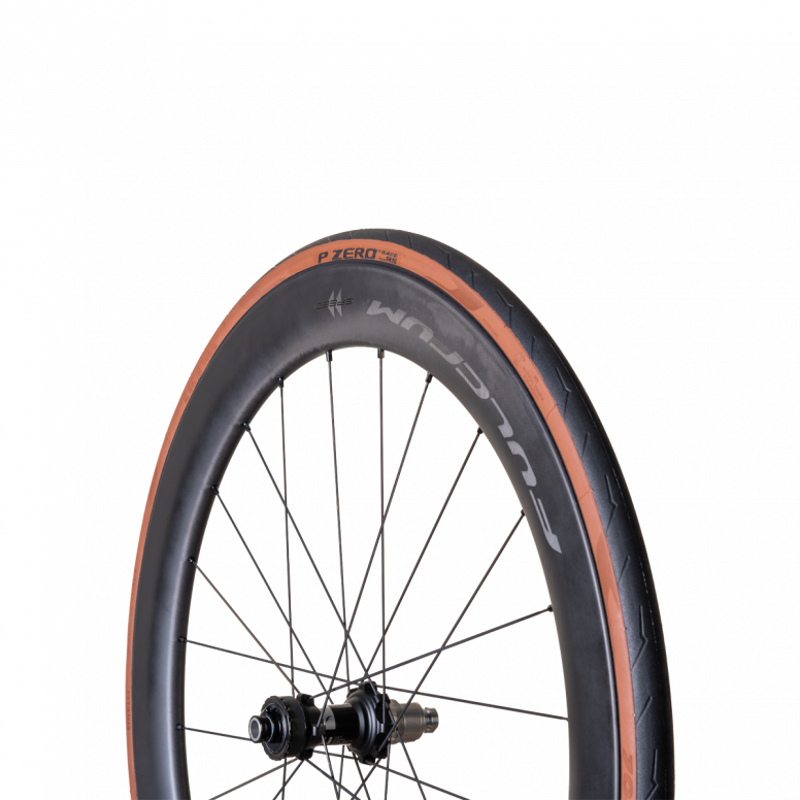 PIrelli P ZERO Race TLR RS Road Bike Tyres - Tan/ Black-3
