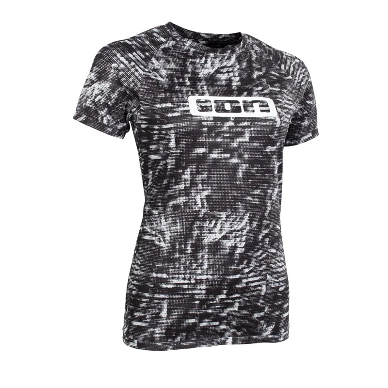 ION Base Layer Tee SS Womens Short Sleeve Base Layer - AOP Grey