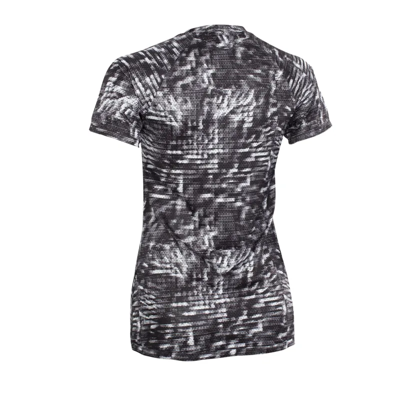 ION Base Layer Tee SS Womens Short Sleeve Base Layer - AOP Grey-1