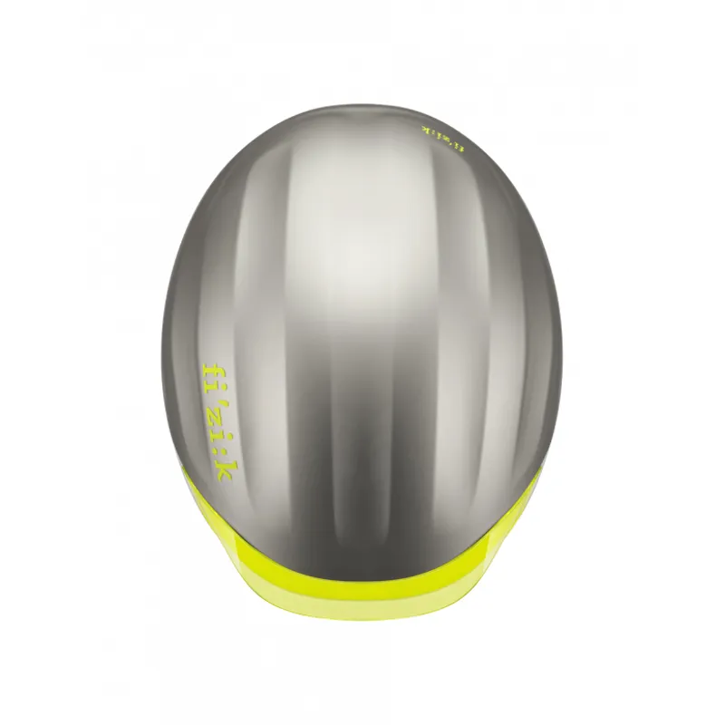 Fizik Kudo Aero Road Bike Helmet - Silver-4