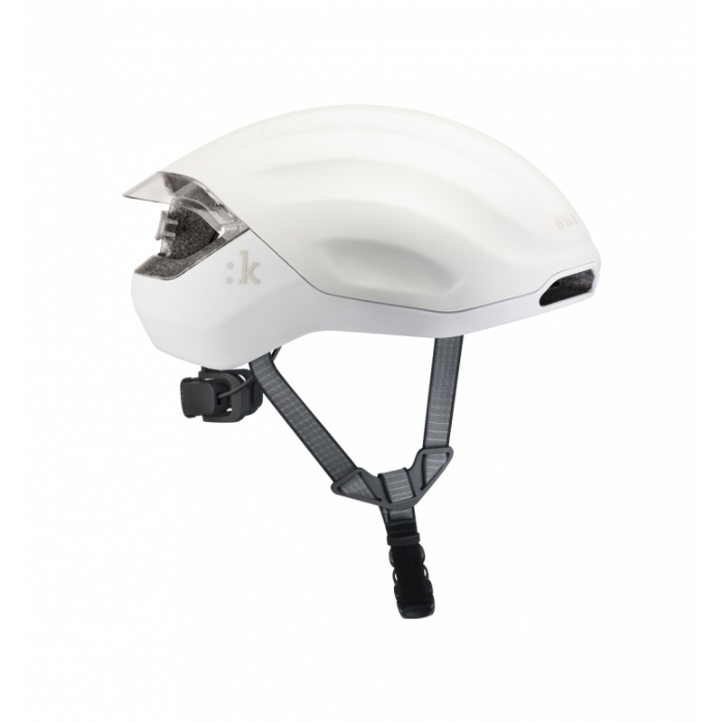 Fizik Kudo Aero Road Bike Helmet - White-3