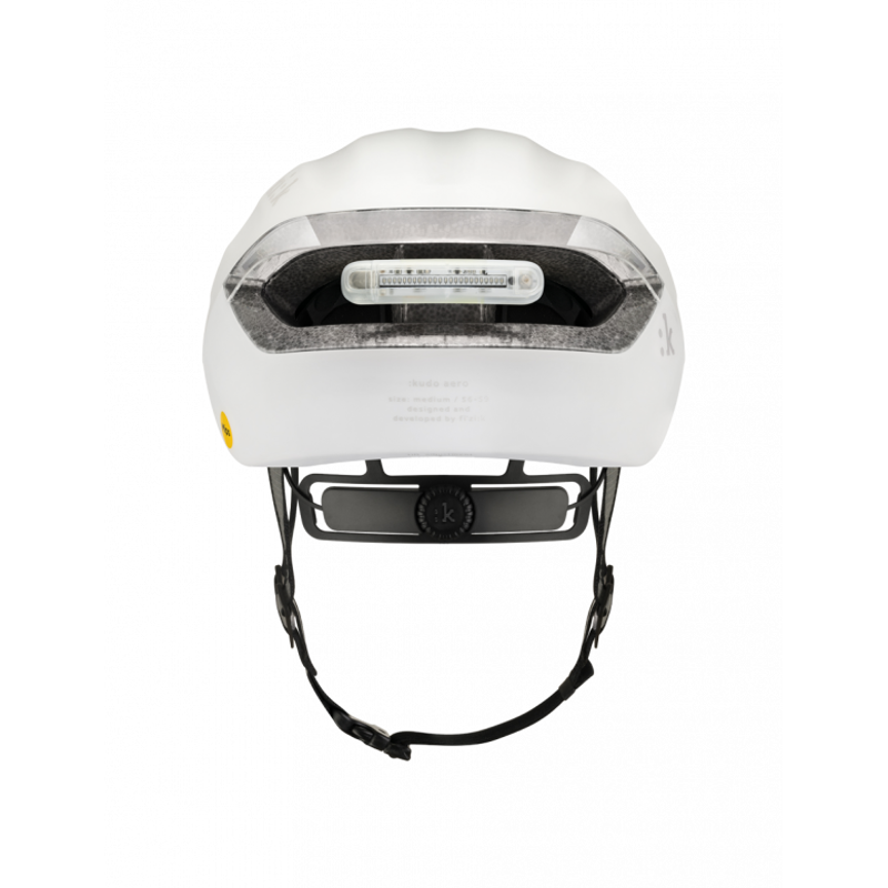 Fizik Kudo Aero Road Bike Helmet - White-2