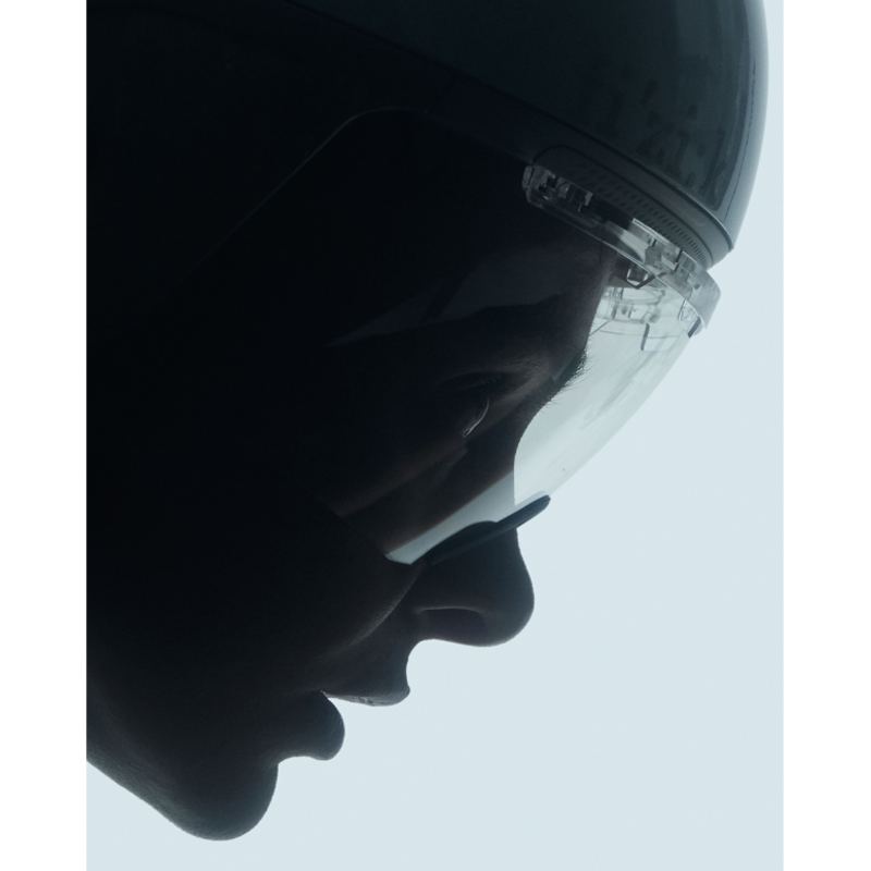 Fizik Kunee Aero Time Trial/ Triathlon Road Bike Helmet -  White-9