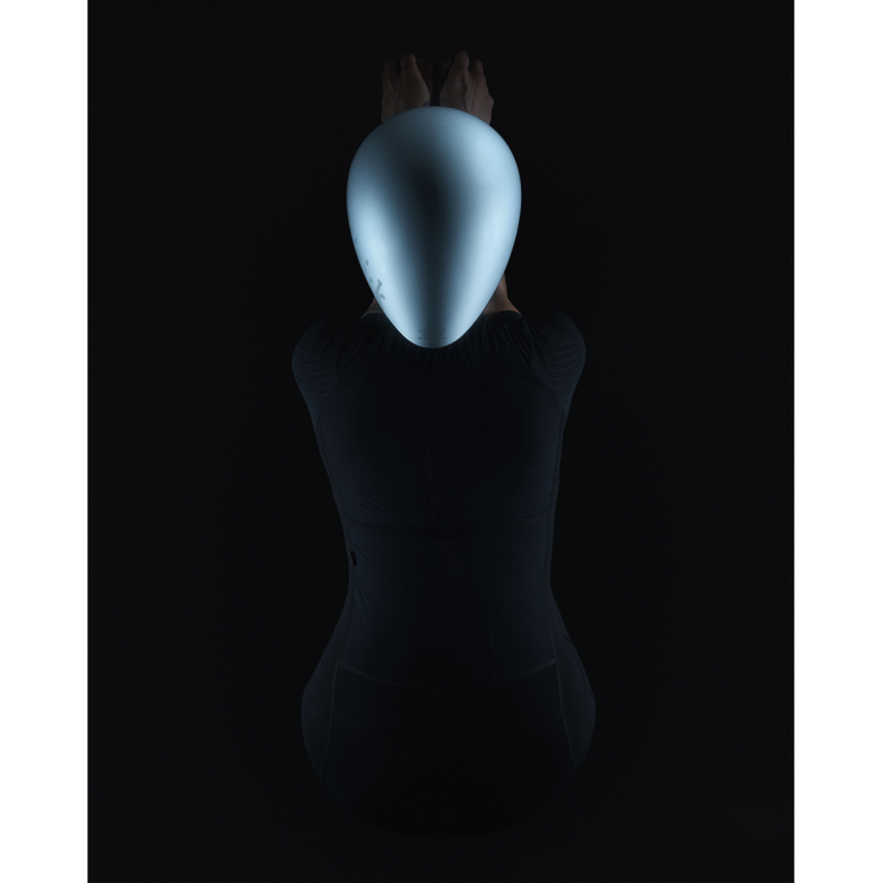 Fizik Kunee Aero Time Trial/ Triathlon Road Bike Helmet -  White-8