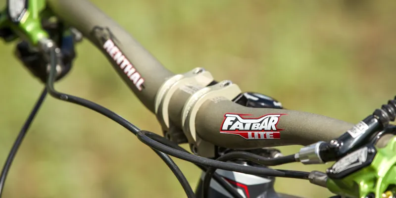 Renthal Fatbar Lite 35 Alloy Riser Handlebars - Black-1