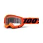 100% Accuri 2 Goggles - Neon Orange - Clear Lens