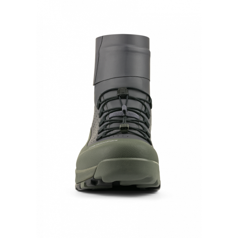 Crank Brothers Mallet Trail Seal Waterproof Clipless Pedal Shoes - Dark Grey / Forest-7