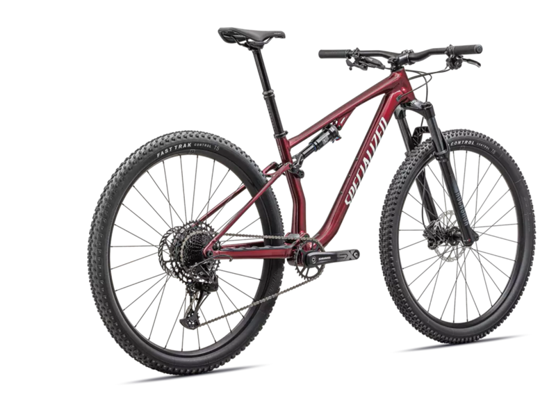 Specialized Chisel XC Mountain Bike - Gloss Maroon/ White-2