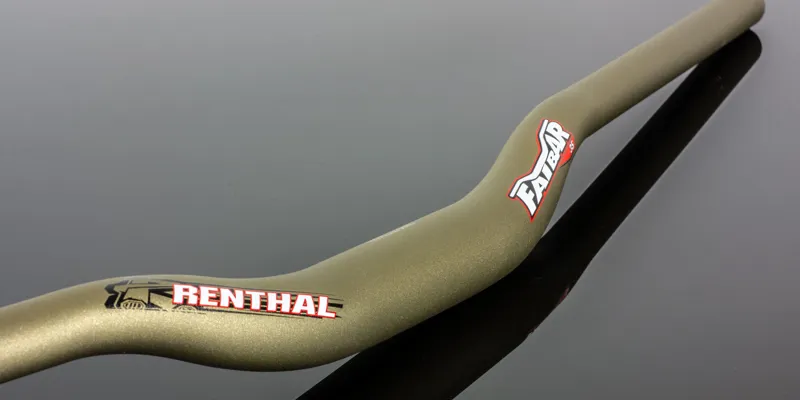 Renthal Fatbar Alloy V2 31.8mm Riser Handlebars - Gold-1