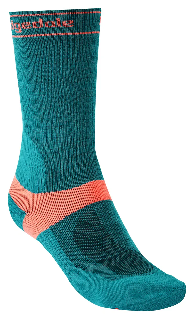 Bridgedale Women's Mid-Season Weight T2 Merino Sport Boot - Teal