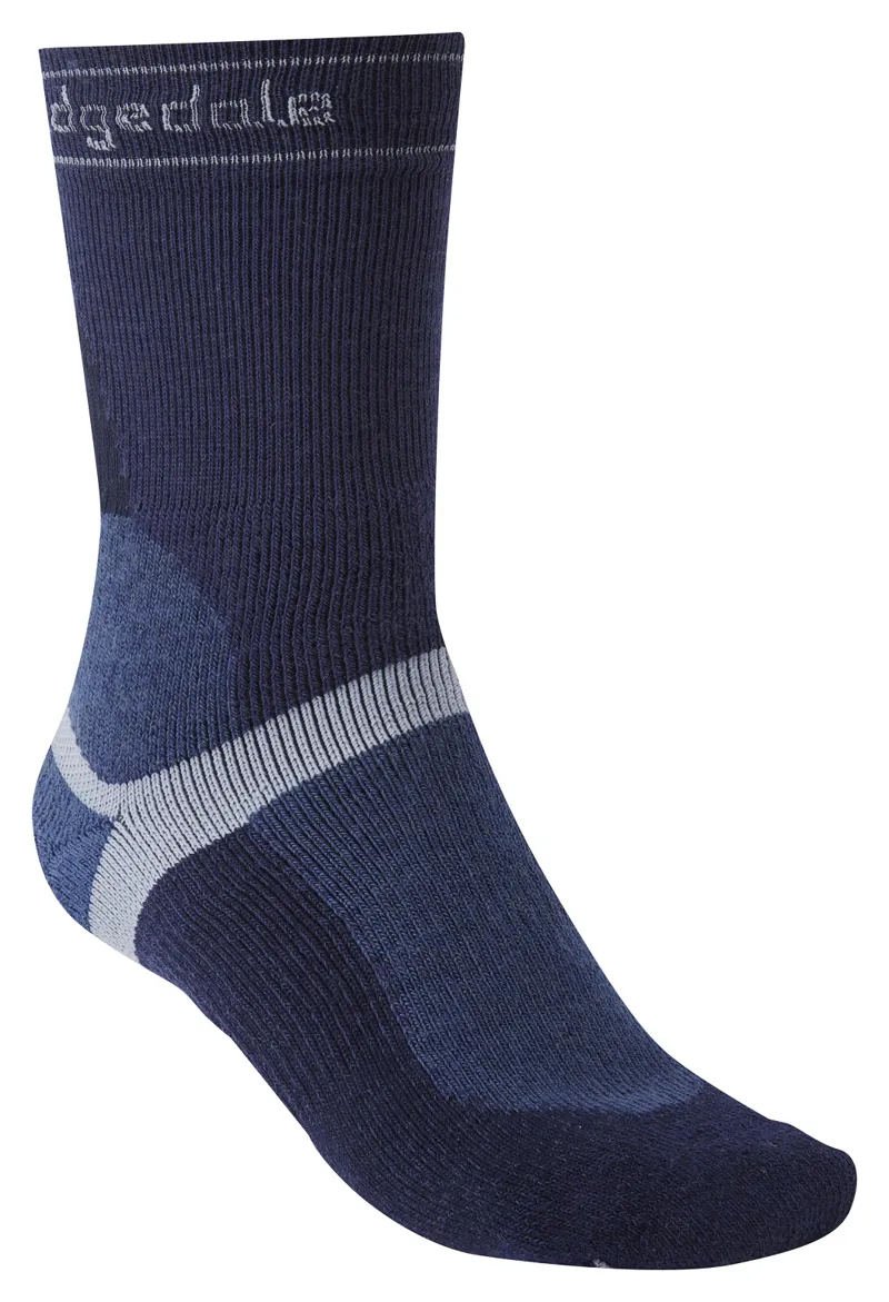 Bridgedale Men's Winter Weight T2 Merino Sport Boot - Navy/ Grey